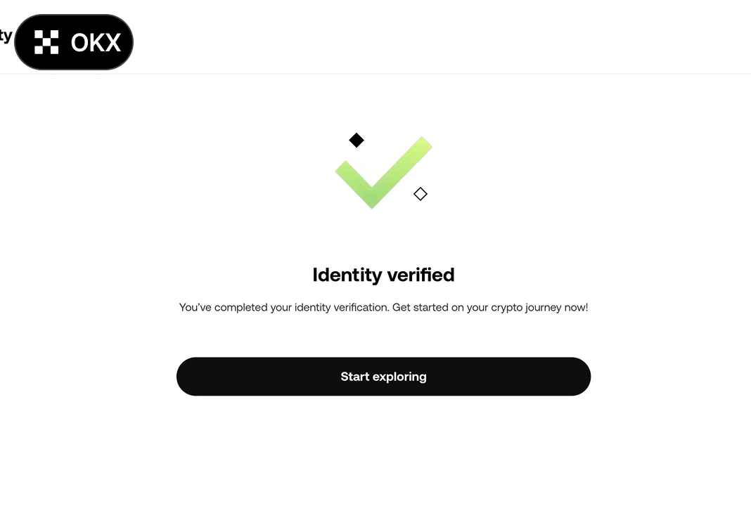 OKX KYC 인증방법 PC 8단계 - 개인 정보 입력 및 KYC 완료